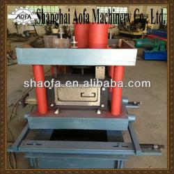 semi-automatic steel c purlin roll forming machine