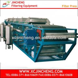 Sewage dewatering machine