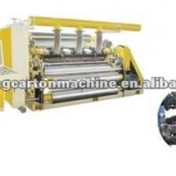 SF-320D vacuum suction 2ply cardboard machine