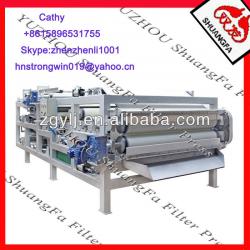 SF popular brand Belt Filter Press for wastewater treatment