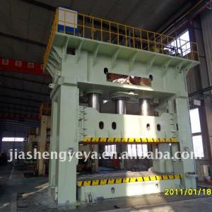 Sheet metal hydraulic single-action hydraulic press