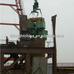 sheet pile hammer big size DZJ-480,pile drive hammer, vibratory hammer pile driver