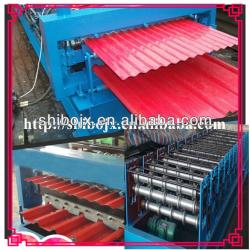 SHIBO Corrugated sheet and Ladder metal strong roofing sheets forming machine