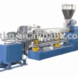 SHJ-65B plastic twin screw extruder air-cooling hot-cutting pelletizing