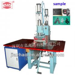 Shoes making equipment label embossing machine