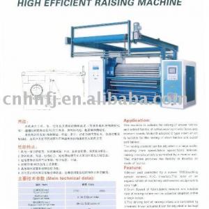 short velvet raising machine