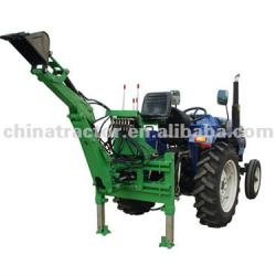 side-shaft tractor backhoe