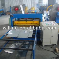 Simple slitting and cutting machine for PPGI and GI steel sheet