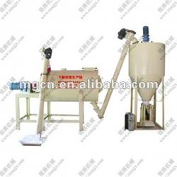 Simple structure basic type dry mortar mixing plant