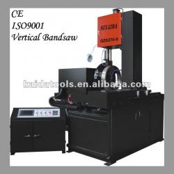 SINAIDA Heavy Duty Vertical Metal Saw Machinery for Tube/Ring