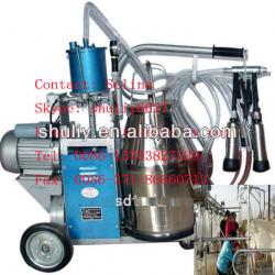 Single Bucket and Piston Pump Electric motor-driven portable milking machine0086-13703827539