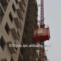 single cage construction hoist