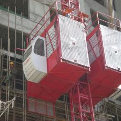 single cage construction hoist