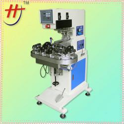 Single color converyor pad printing machine with max metal plate size 100x150mm