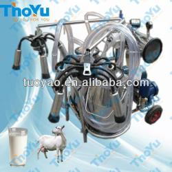 Single cow portable milking machine