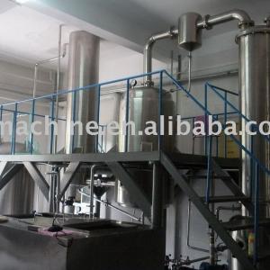 Single effect falling film evaporator