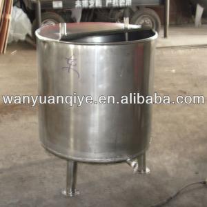 single layer stainless steel juice storage tank