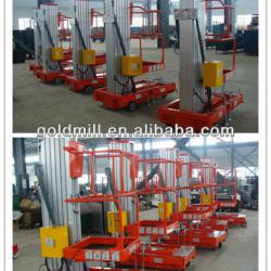 Single Mast Working Voltage: AC,220V Electric Lift Height 6m Capacity 150kg Aluminium Alloy Lifting Platform