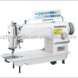 Single-Needle High-Speed Lockstitch Sewing Machine With Auto Trimmer