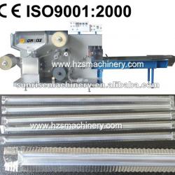 Single pcs drinking straw packing mache(4 sides sealing)