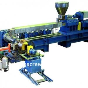 single screw and barrel extruder plastic machine