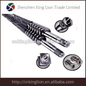 single screw for plastic twin extruder machine