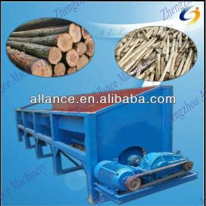 single shaft wood debark machine