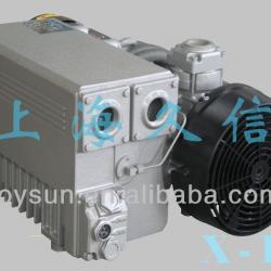 Single-stage rotary vane vacuum pump