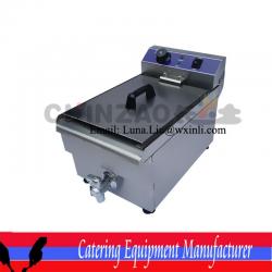 Single Tank Commercial Deep Fryer DZL-17V