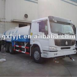 Sinotruck new 6*4 howo 10000 liter water tank truck