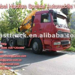 Sinotruk Styre 8T tractor mounted crane