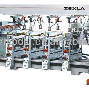 Six rows boring machine