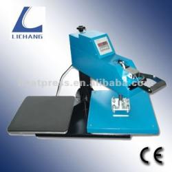 Skateboard heat transfer machine with double station