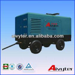 Skid Mounted Diesel High Pressure Air Compressor for Power Plant (Digging)