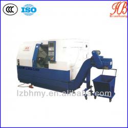 Slant bed CNC machine tool