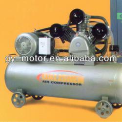 Slient and oil free air piston belt compressor