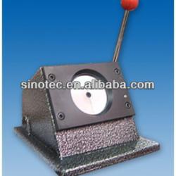 small cutting machine 25mm/32mm/44mm/58mm/75mm inserting round button