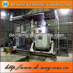 Small electric DC ARC furnace for metal or non-metal melting