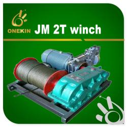 Small JM/JK 2T 2000kgs 220v mini electric hoist winch