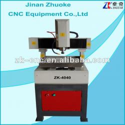 Small Metal CNC Engraving Machine 400*400*80MM ZK-4040