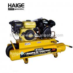 small petrol air compressor with gasoline engine