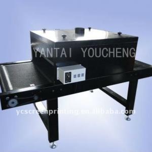 small simple ptinted textile tunnel drying machine & t-shirt conveyor oven