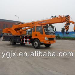 Small size truck mounted crane