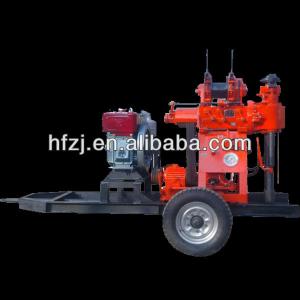 Small volume portable mobile drilling rig equipment