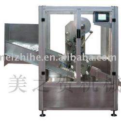 Soft tube labeling machine