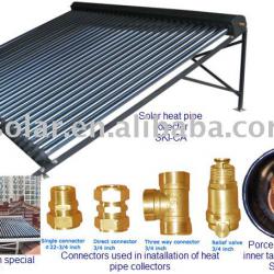 Solar heat pipe collector, SKI-CA, ISO & CE