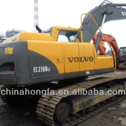 south korea used volvo 210b excavator low price for sale in good condition