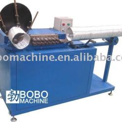 Spiral flexible aluminum duct making machine