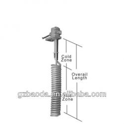 Spiral Fluoropolymer (PTFE) Immersion Heater