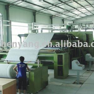 Spray-Bonded Cotton, Mimic Silk Cotton Production Line